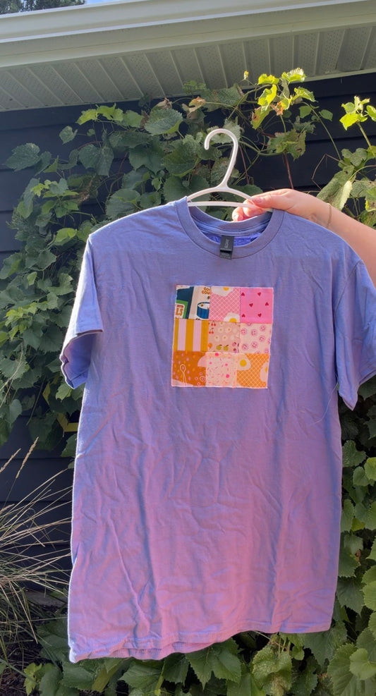 Patchwork Tee - S