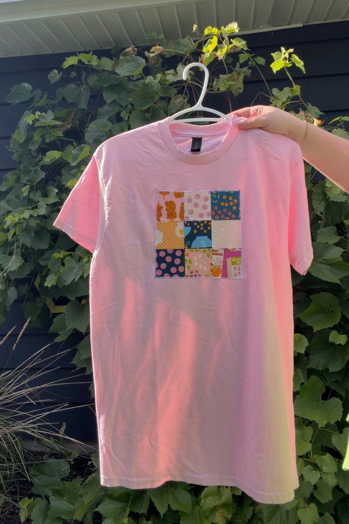 Patchwork Tee - M