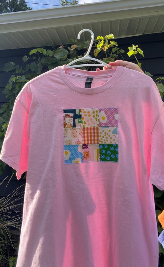 Patchwork Tee - L