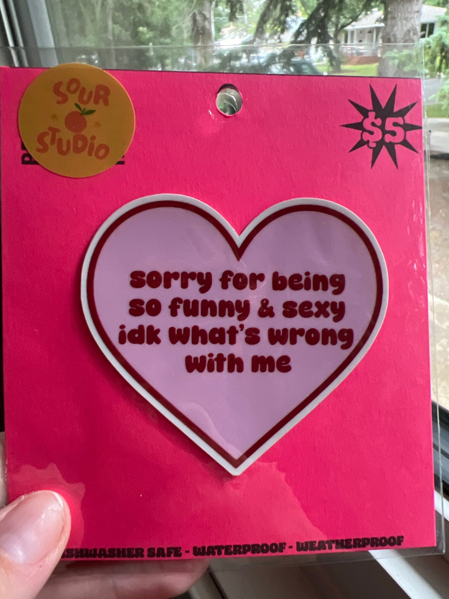 Sorry for being so funny Sticker