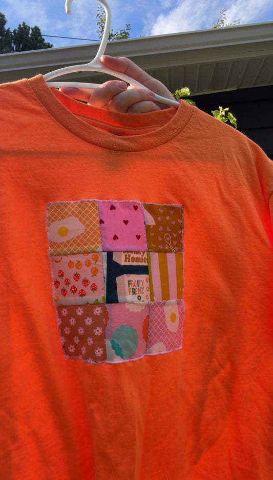 Patchwork Tee - M