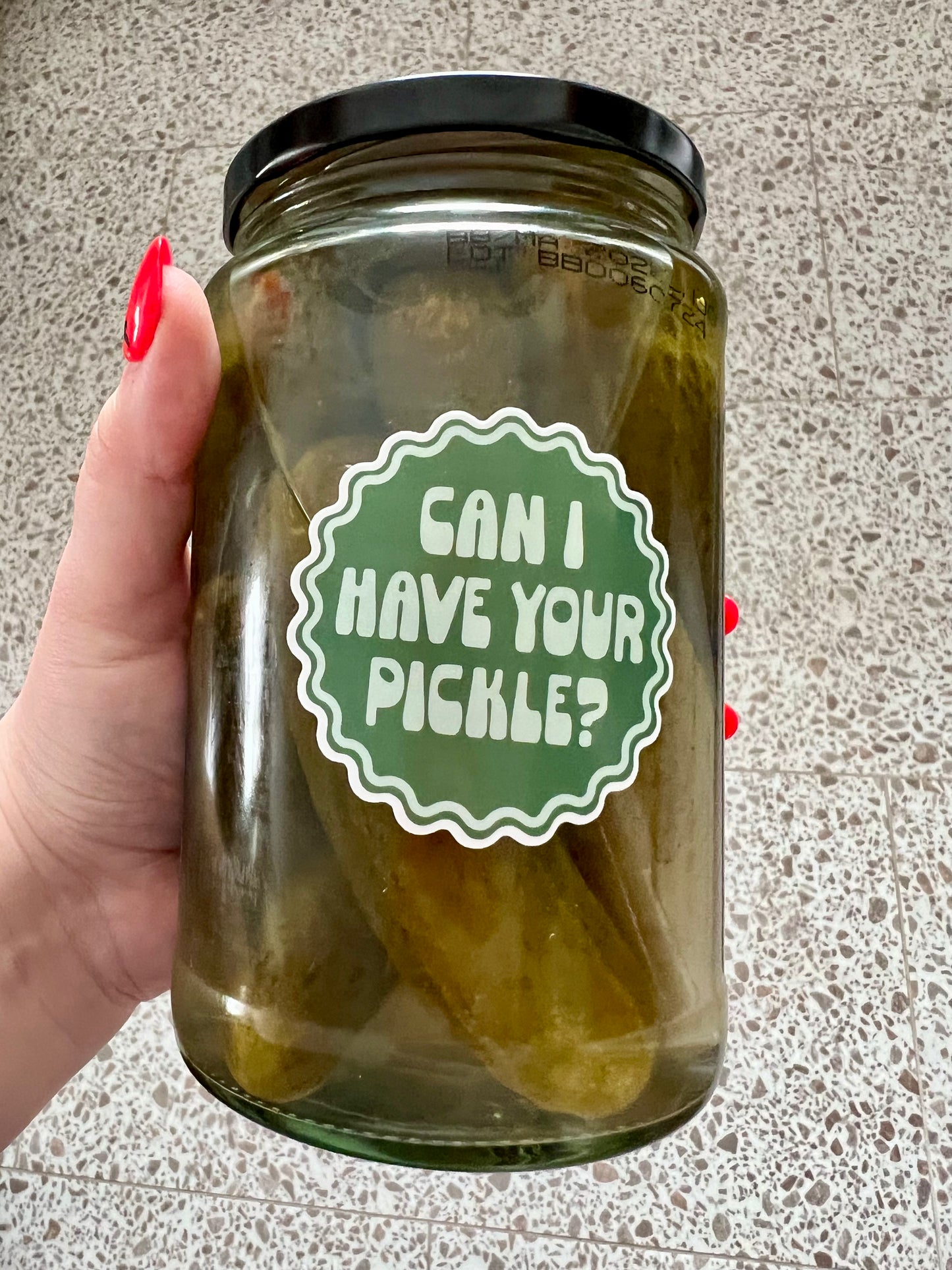 Can I Have Your Pickles? Sticker
